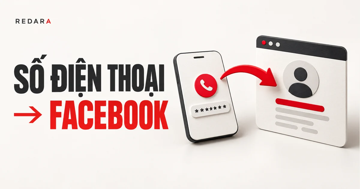Tìm Facebook qua số điện thoại – Redara