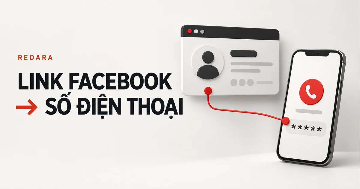Tìm số điện thoại từ Facebook – Redara